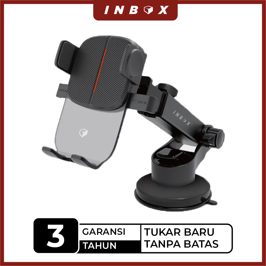 INBOX CH-6 Car Holder Mobil Adjustable Suction Cup Kaca Dashboard Mount Holder HP Harga 50,000 rupiah*Gratis Ongkir
