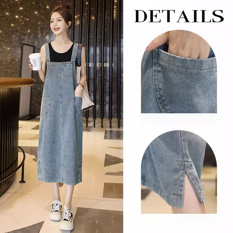 Jual Midi Dress Jeans Serut Pinggang Terbaru Online dengan Harga Terbaik |  Lazada Indonesia