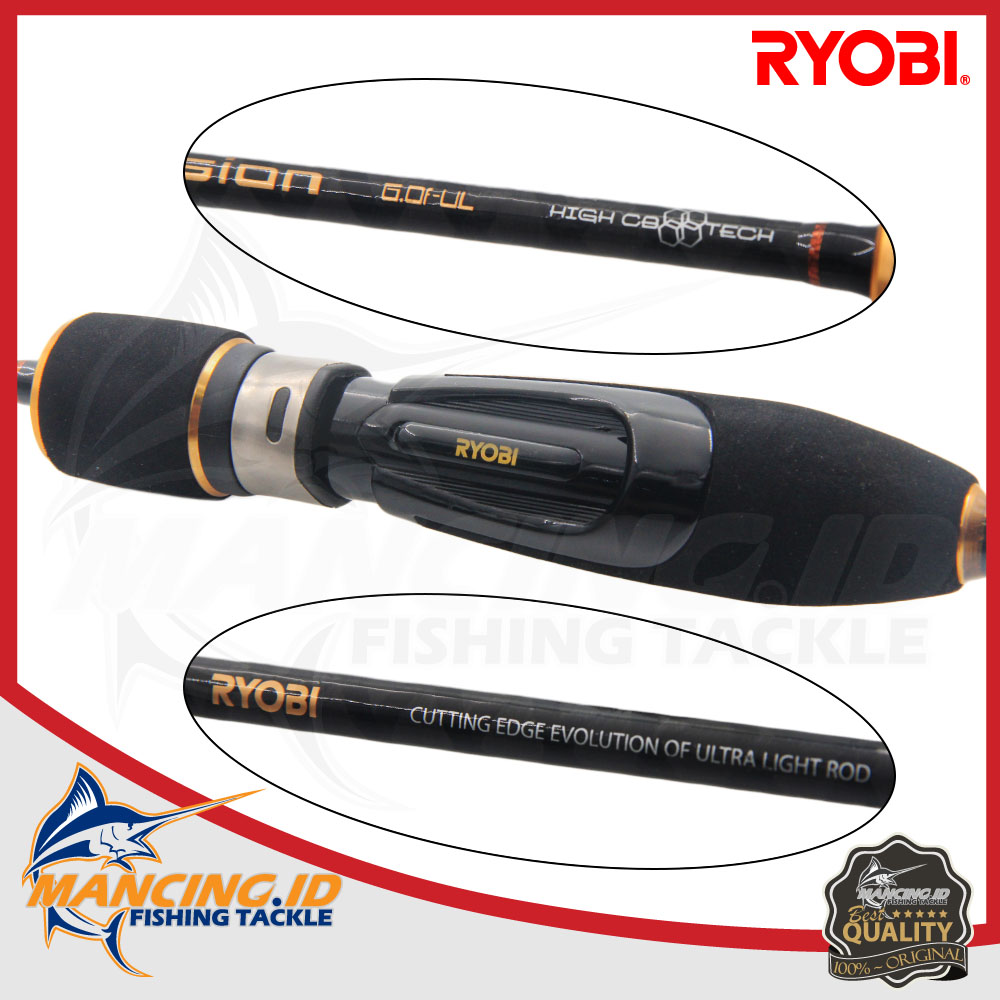 Promo Joran Ryobi Bonito S682ul (fuji) Ultra Light Fishing Rod Spinning  Diskon 5% Di Seller Jaya 01 - Wanajaya, Kab. Bekasi