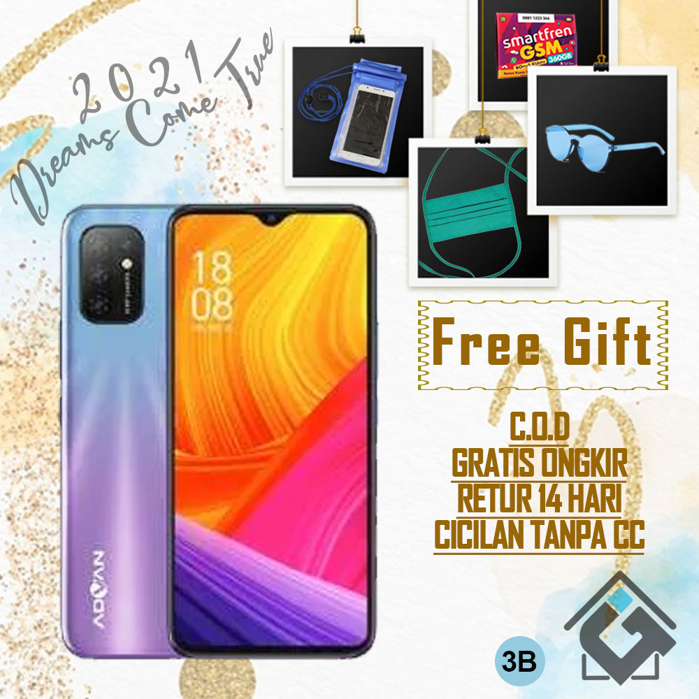 [GRATIS ONGKIR!!] Advan G9 Pro RAM 6GB/64GB Android 10.0 4K POWER OF GAMING Garansi Resmi Bonus Kuota Internet Gratis 360GB
