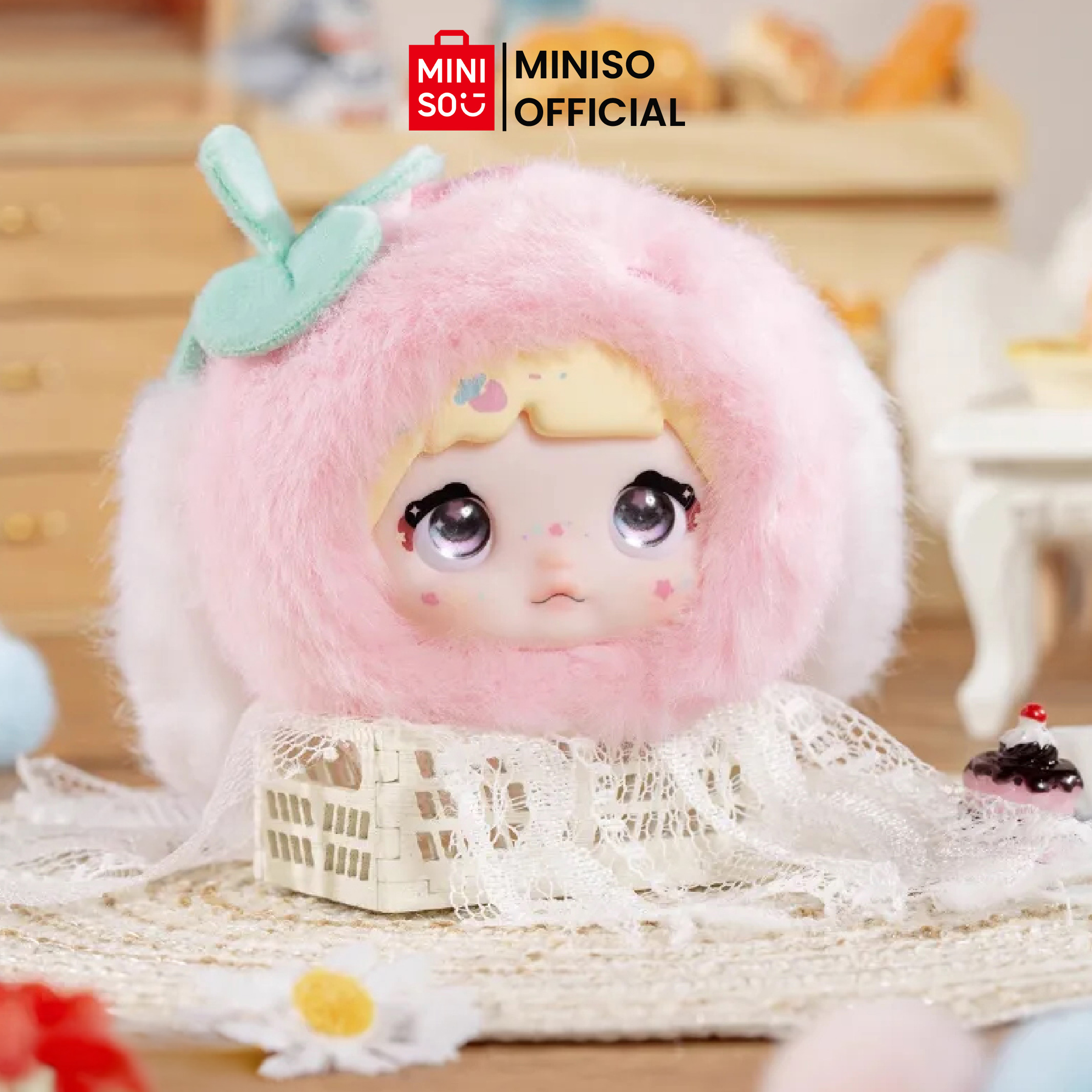 [New Arrival] Miniso Nommi V9 Glutinous Rice 100% Blind Box Nommi Character Surprise Box Cute Doll Bag Charm - Merek Miniso Harga 119,900 rupiah*Gratis Ongkir