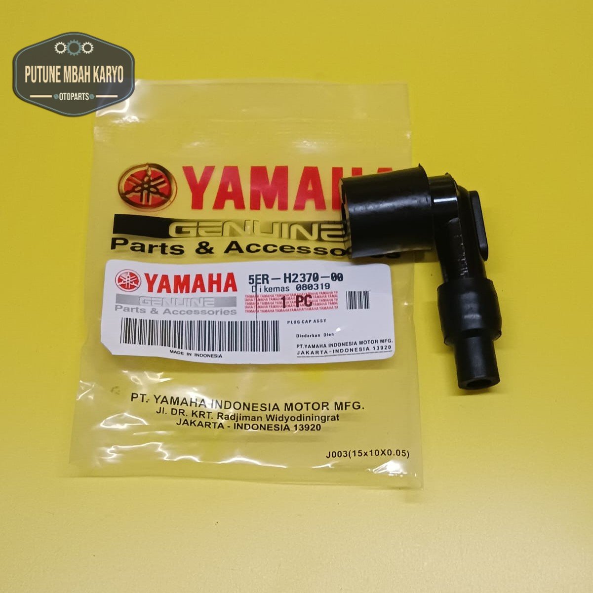 Cangklong Tutup Busi Cop Busi Yamaha Jupiter Z Vega R FIZR RX King Alfa 5ER Harga 9,508 rupiah*Gratis Ongkir