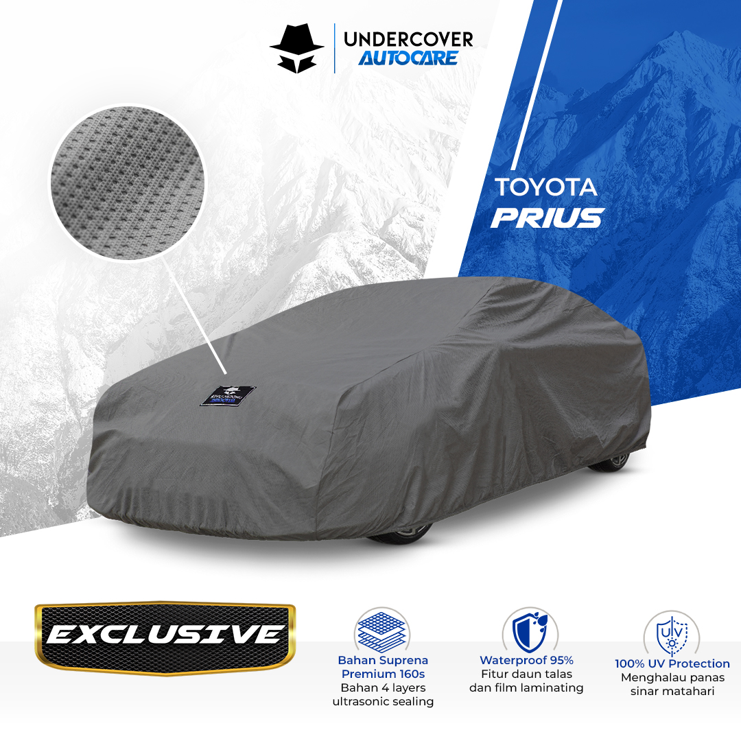 Cover Mobil Toyota Prius Exclusive - Undercover Autocare Harga 1,171,000 rupiah*Gratis Ongkir