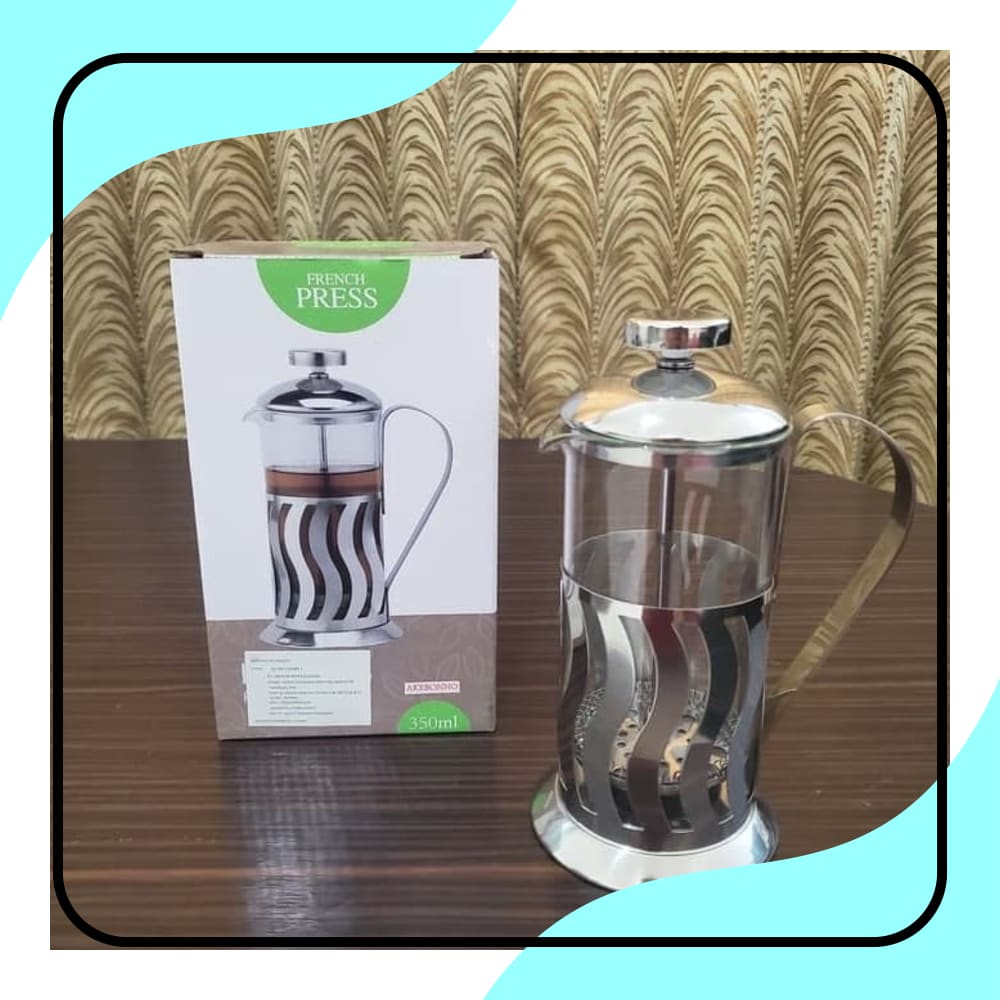 French press akebonno 350ml. Saringan 