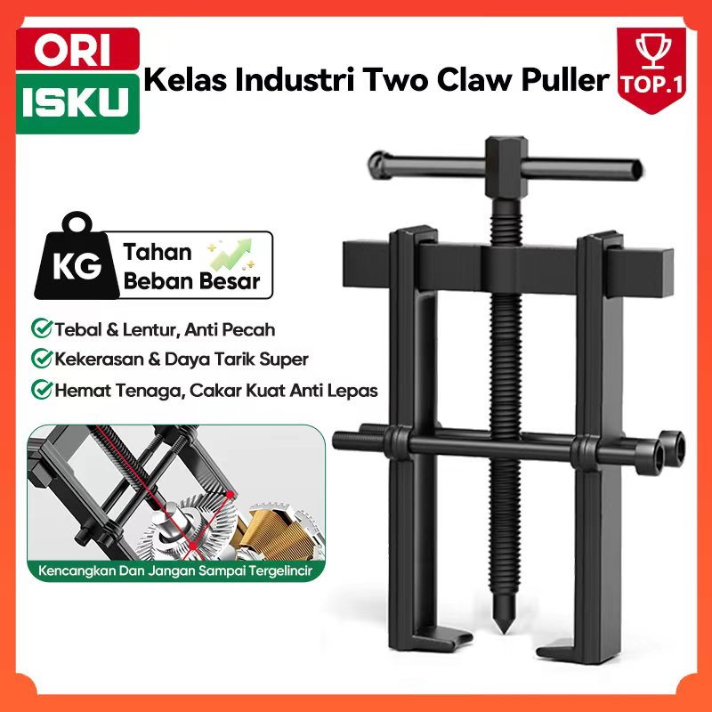 Isku triker bearing armature bearing puller two jaws gear 2/4 inch treeker armature bearing puller 2 feet bearing opener tool 2 feet Harga 50,900 rupiah*Gratis Ongkir