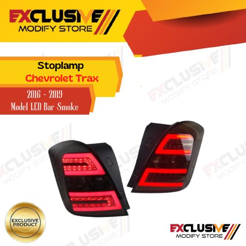Stop Lamp Chevrolet Trax-2016-2019-upgrade model led bar-smoke Giá 3,780,888 Đồng*Miễn phí vận chuyển