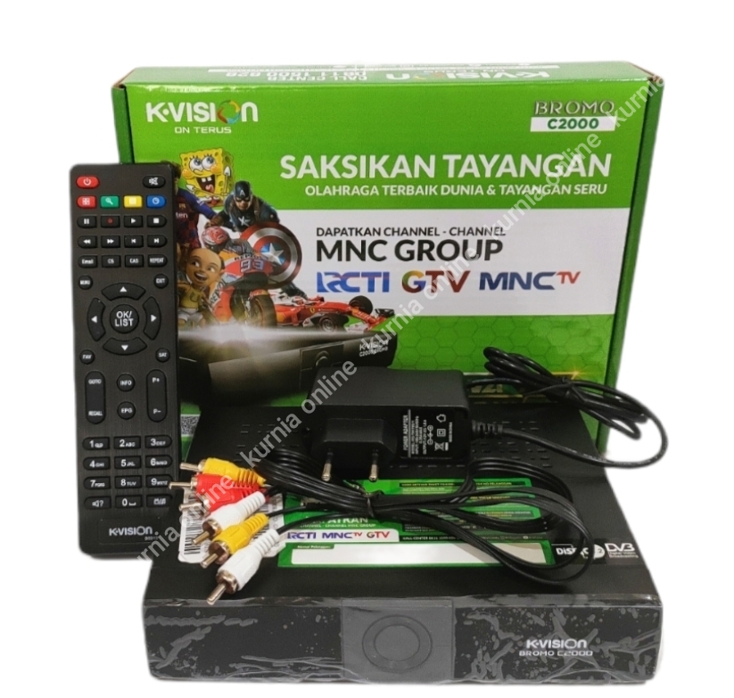 	 Kvision bromo c2000 receiver parabola	