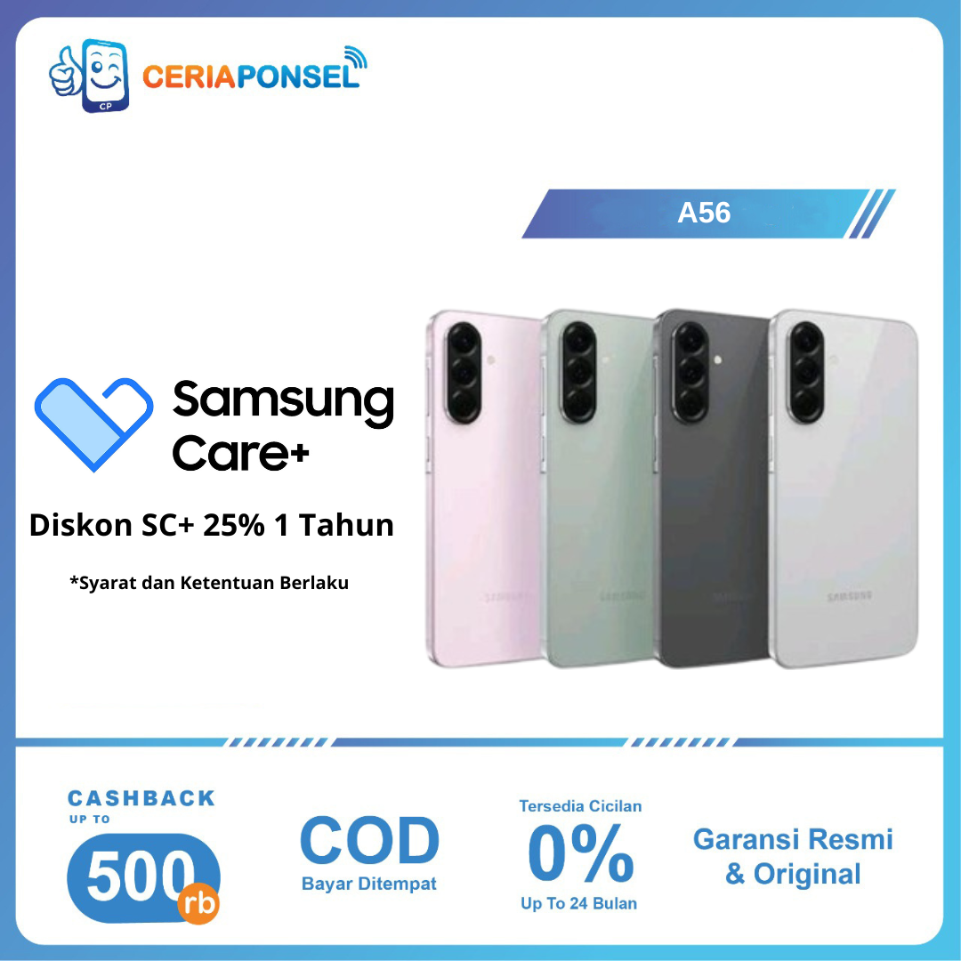Samsung Galaxy A56 5G 8/256GB 12/256GB Exynos 1580 (4NM) | 1 year Samsung official warranty Harga  5,527,000 Ringgit*Penghantaran Percuma