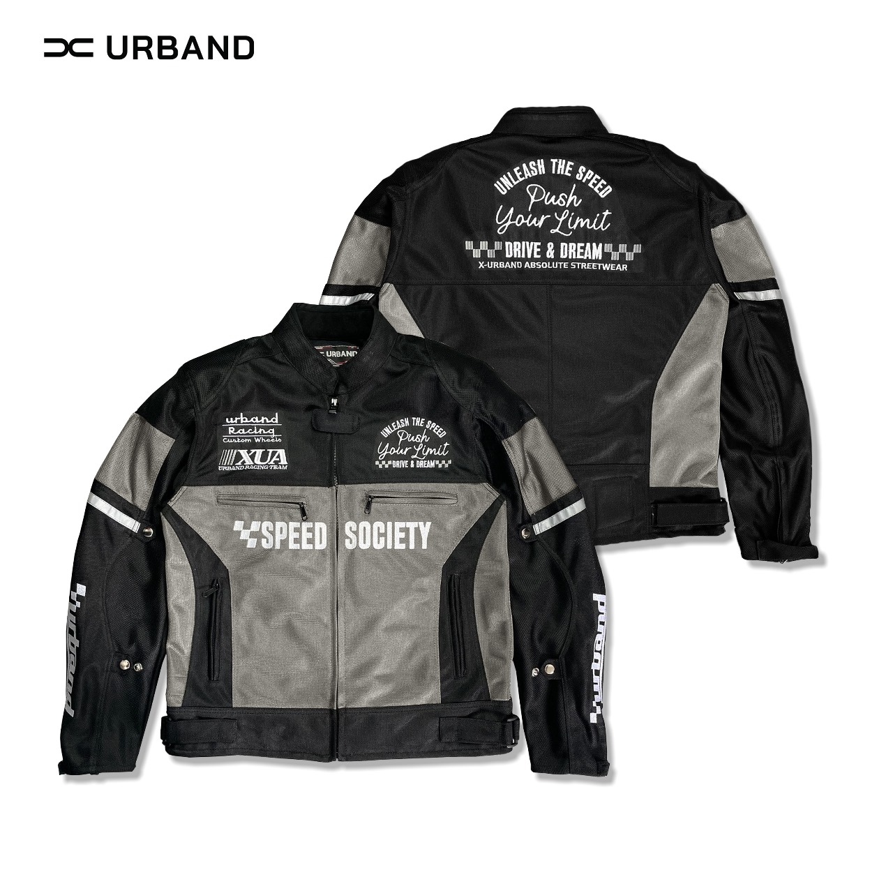 X-Urband Official - A573 Bikers Racing Protector Jacket - Speed Society Harga 850,000 rupiah*Gratis Ongkir