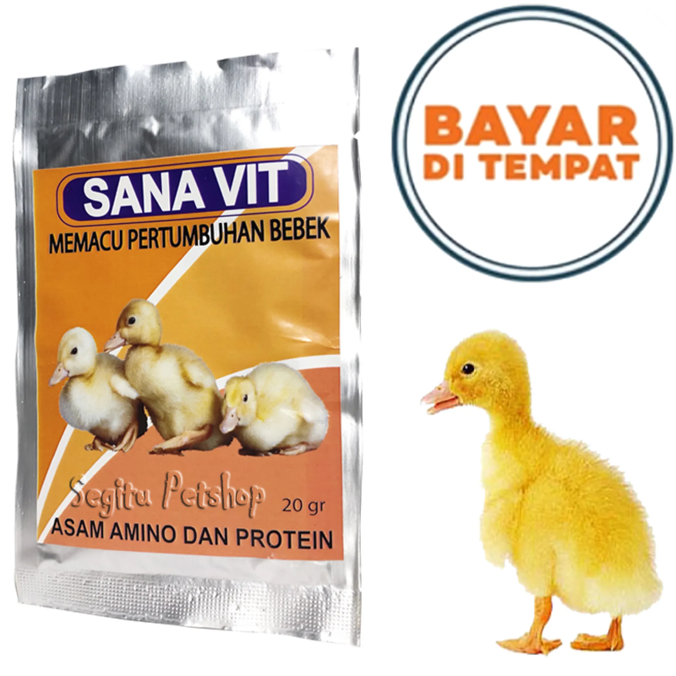 Vitamin Anak Bebek Kecil Pertumbuhan Daging Itik Sana Vit Lazada Indonesia