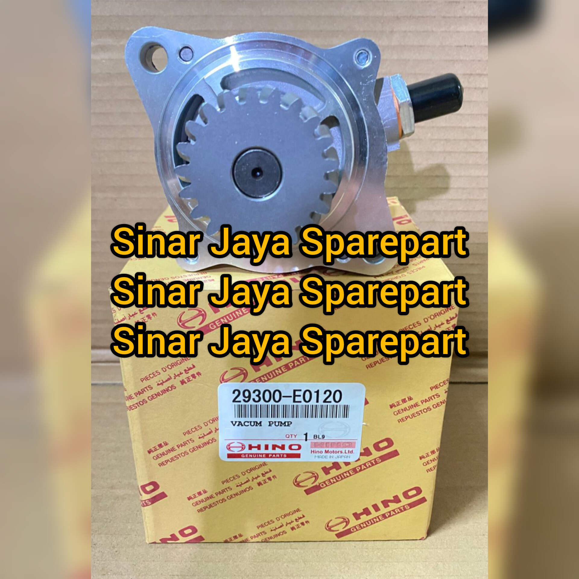 Vacuum pump or vacuum pump Toyota Dyna 110 130 12 volt Hino Dutro 110 130 12 volt 29300-e0120 Harga 950,000 rupiah*Gratis Ongkir