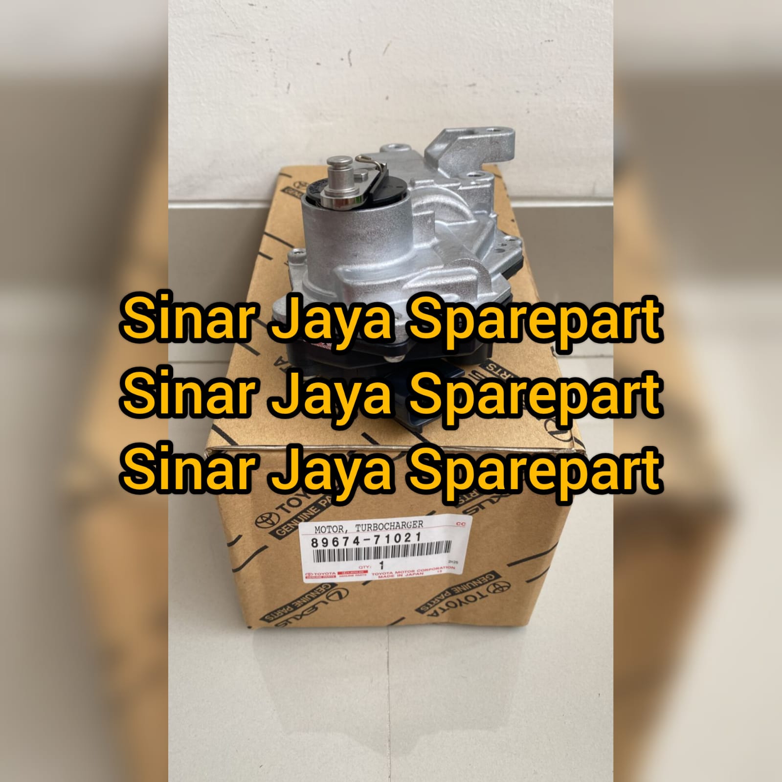 Motor Turbocharger Hilux 2.4cc Fortuner 2.4cc Innova 2.4cc Original 89674-71021 Harga 3,140,000 rupiah*Gratis Ongkir