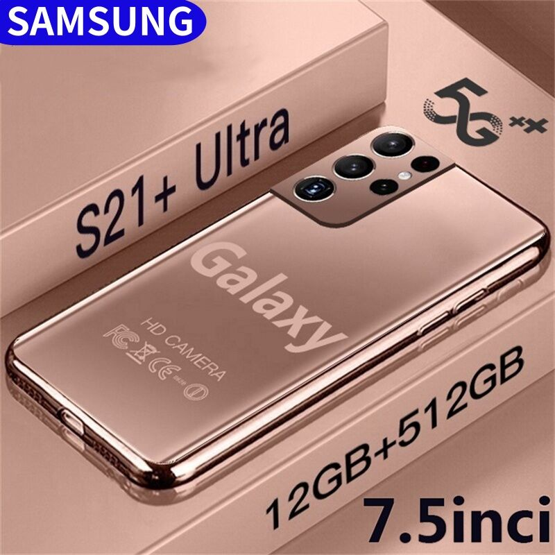 [Beli 1 Dapat 6+COD] HP Baru SANSUMG Galaxy S21 Ultra Asli Baru 16GB+512GB RAM 7.5 Inci 6800MAh Ponsel Pintar Belajar Siswa Seri S23 S24 Ponsel Murah Jaminan Keaslian Resmi Promosi Izin Penjualan Terbaik Smartphone Murah Harga  949,000 Ringgit*Penghantaran Percuma