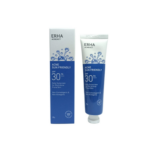 erha acneact acne sun friendly ingredients