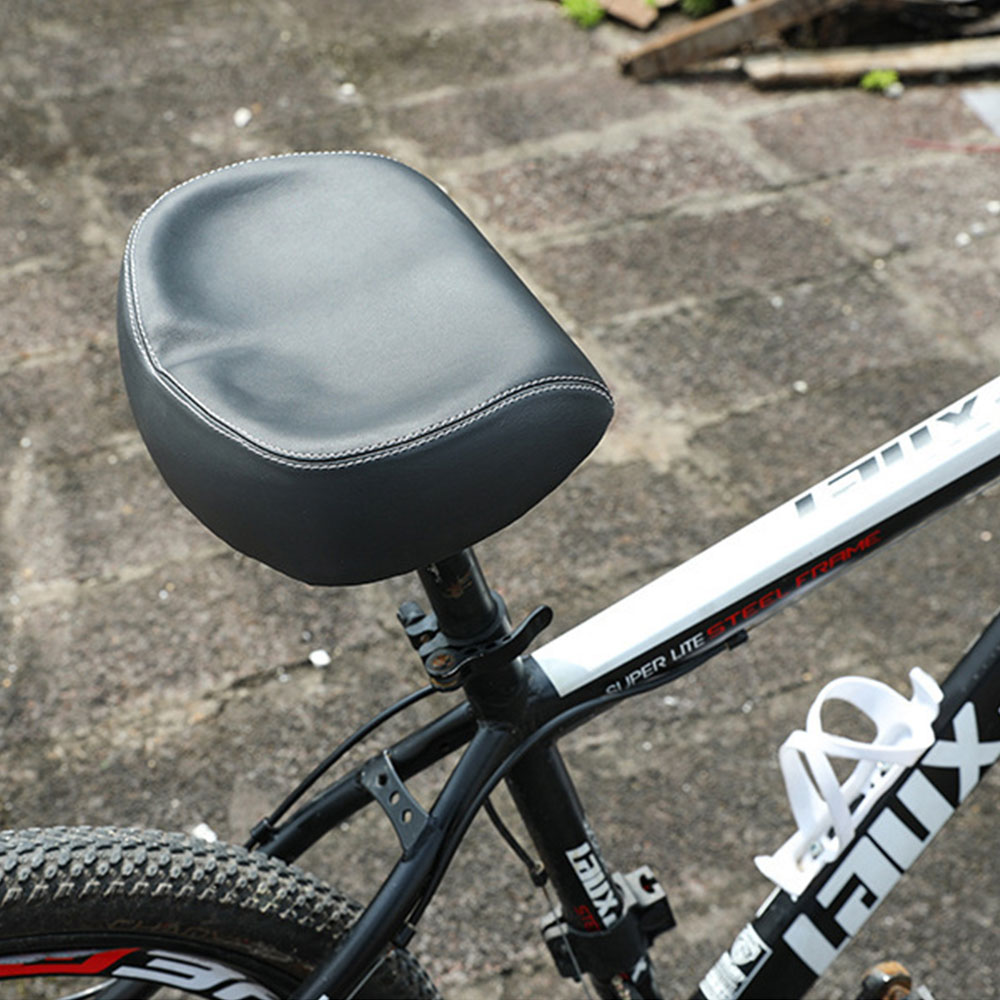 super wide bike seat