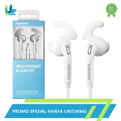 PROMO Samsung Headphones In-Ear Fit EO-EG920B headset S6 / S7 earphones Sport With Hybrid Ear Tips - Uptodate