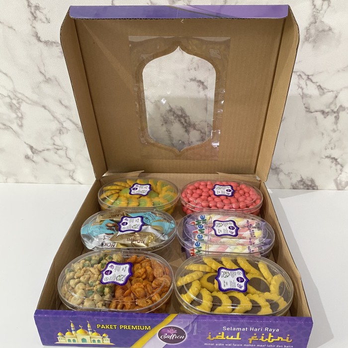 KUE Kering Lebaran Saffron Premium Paket Lebaran Hampers KUE Kering