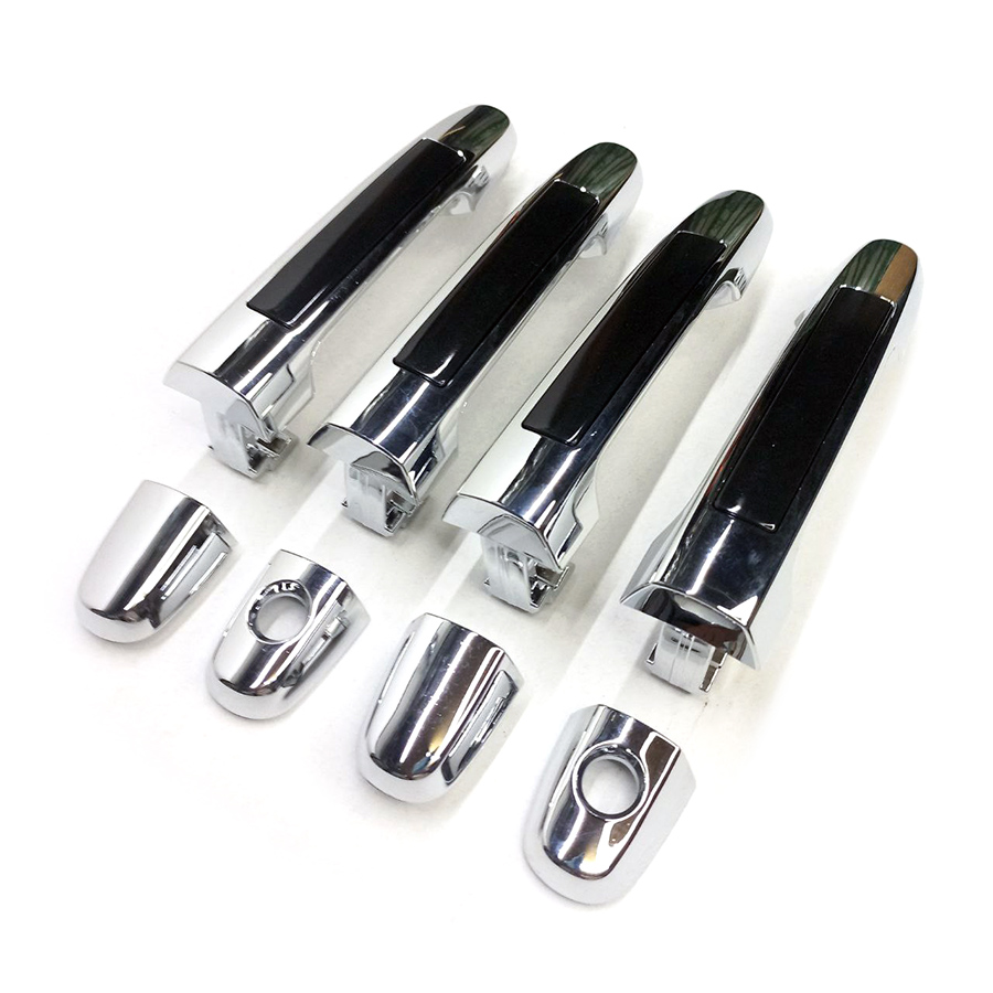 1 Set Handle pintu luar Innova/Fertuner/Yaris/Vios/Rush/Terios 2005-2015 model ganti Giá 350,000 Đồng*Miễn phí vận chuyển