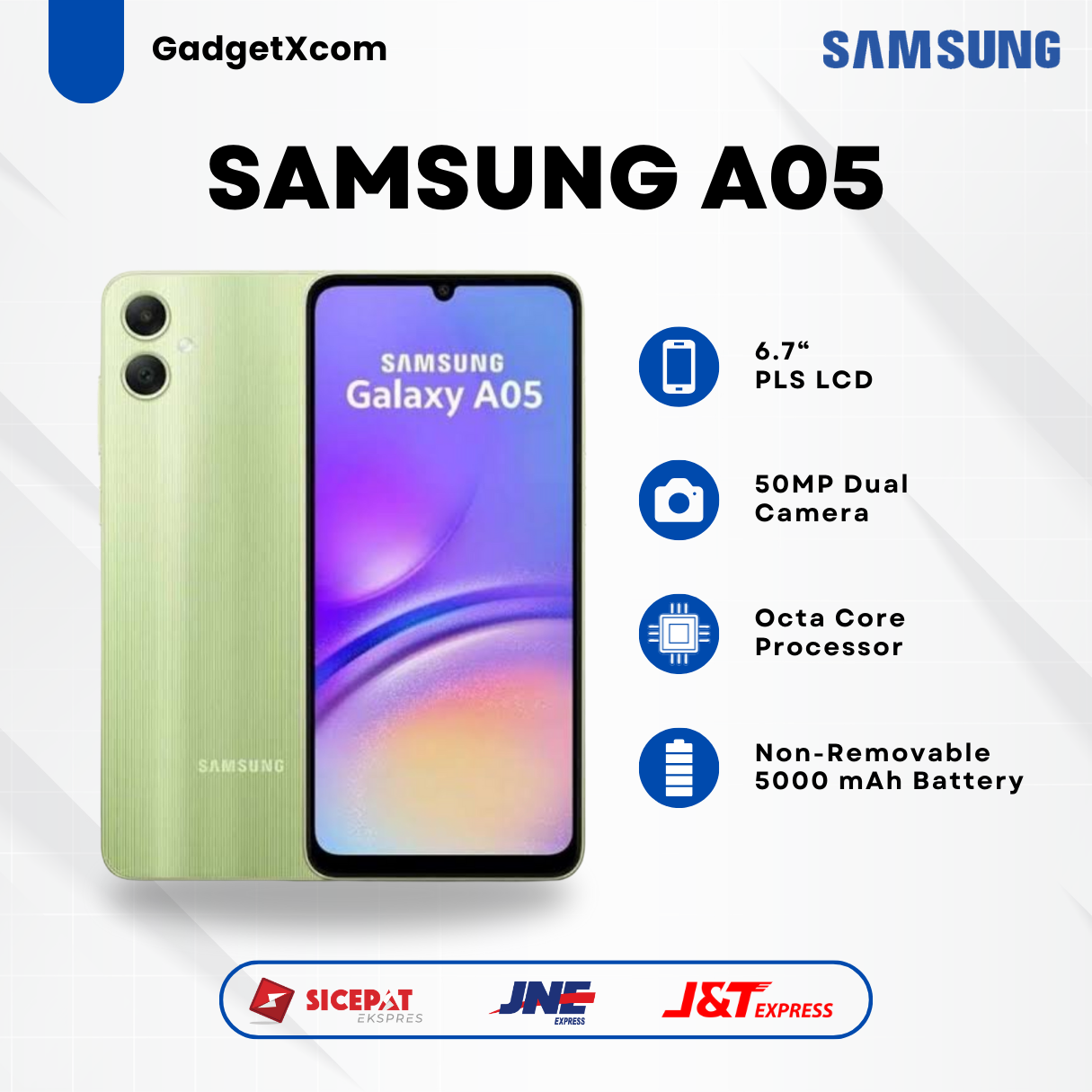 Samsung A05 6/128GB 4/128GB 4/64GB Fullset Murah Promo Istimewa Harga  1,690,000 Ringgit*Penghantaran Percuma