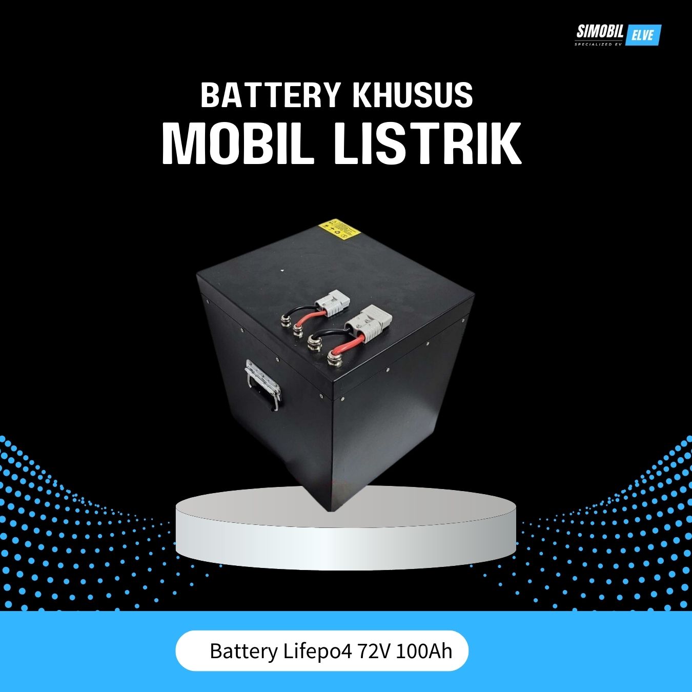 [Bisa Custom Sesuai Permintaan] Battery Lifepo4 72V 100Ah Kit Mobil Listrik Harga 16,000,000 rupiah*Gratis Ongkir