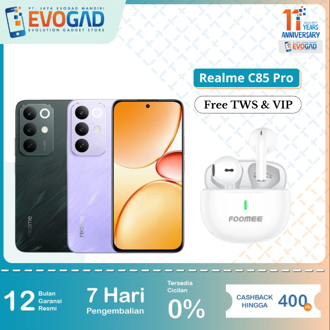 Realme C85 Pro 4g 8/256Gb Snapdragon 685, Amoled 120Hz, 7000Mah 45W Fast Charge | Realme Indonesia Official Warranty 1 Year Giá 2,783,000 Đồng*Miễn phí vận chuyển
