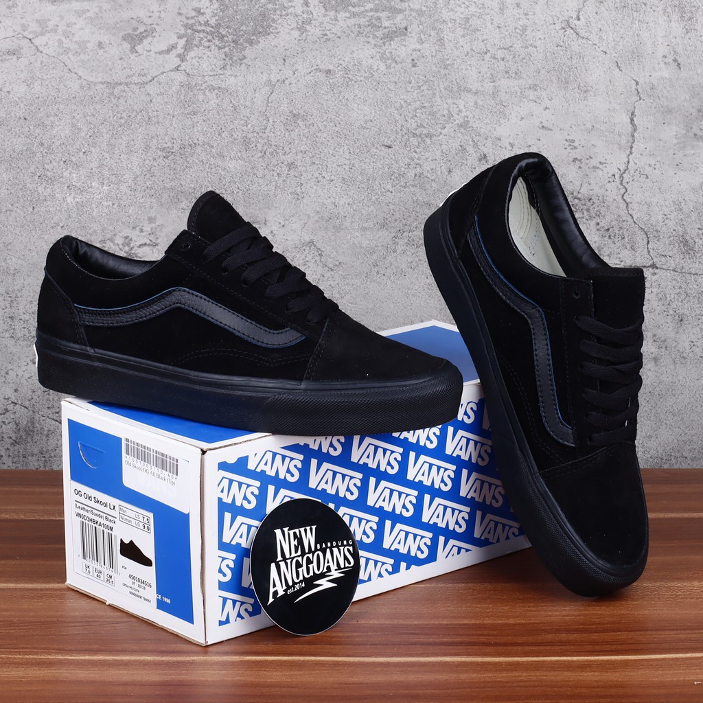 vans old skool black low