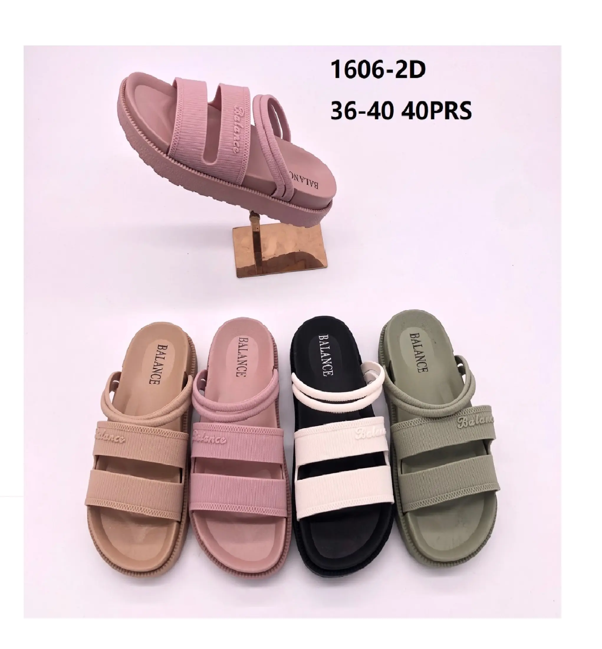 Sandal Balance 1606 2d Terbaru Sandal Fashion Wanita Kekinian Sandal Trendy 2021 Lazada Indonesia