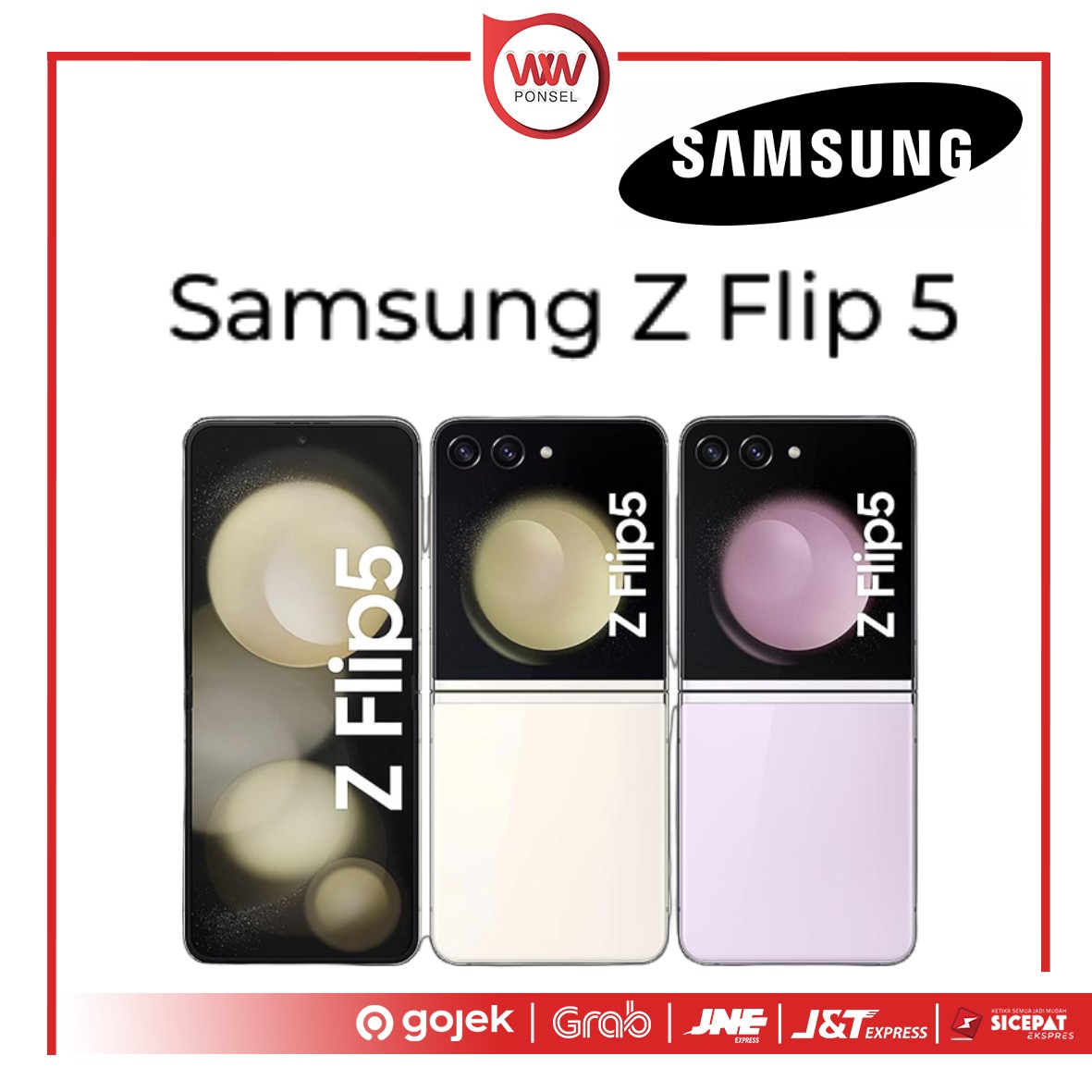 Hp Samsung Z Flip 5 Ram 8GB Internal 512GB Garansi Resmi Harga  15,999,000 Ringgit*Penghantaran Percuma