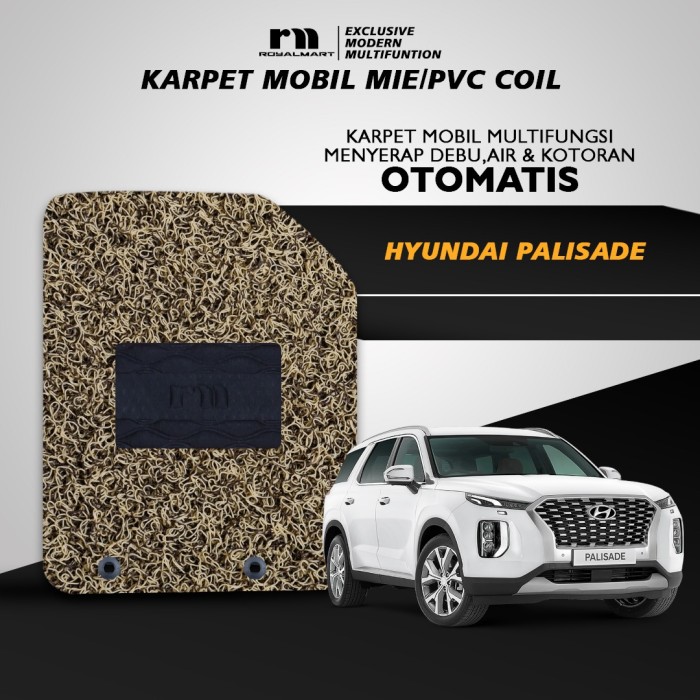 ROYAL MART KARPET MOBIL MIE PREMIUM UNTUK HYUNDAI PALISADE FULL SET Giá 900,000 Đồng*Miễn phí vận chuyển
