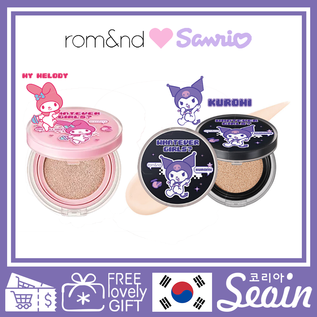 ROMAND X SANRIO Nu Zero Cushion 15g - Seoin