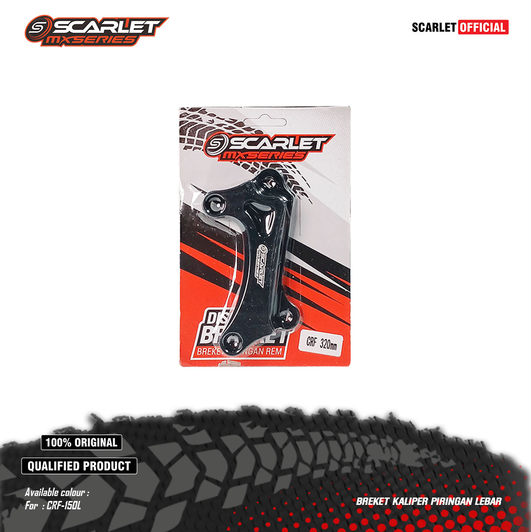 Scarlet Racing - Crf Cnc Disc Brake Bracket Harga 100,000 rupiah*Gratis Ongkir