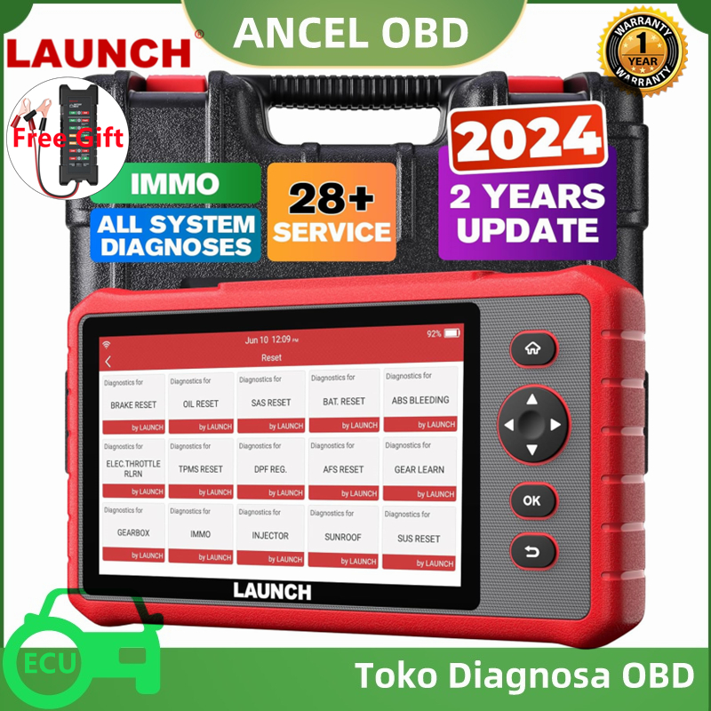 LAUNCH X431 CRP909C Original Obd2 Scanner 28+Ecu Reset Functions Full System Automotive Diagnostic Tool Car Fault Code Scanner Odb2 Scanner Obd2 Gauge Obd Meter pk thinktool mucar Harga 5,568,000 rupiah*Gratis Ongkir