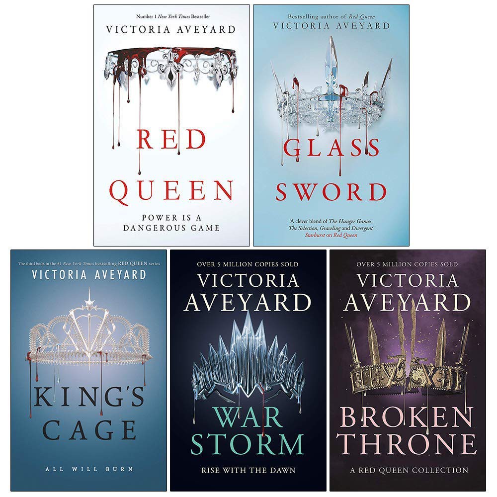 |Buku Red Queen Trilogy by Victoria Aveyard