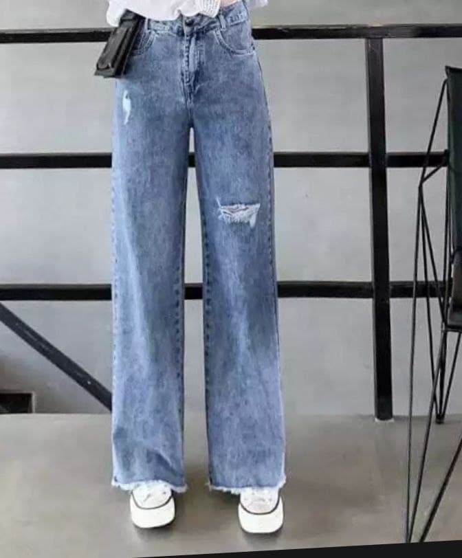 Beli Celana Jeans Wanita Sobek Rawis Bawah Online Harga Terbaik