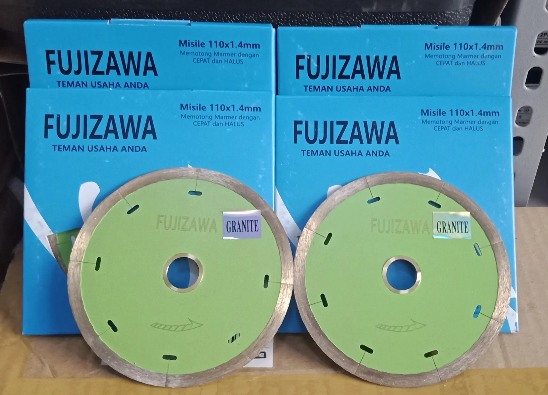 Diamond Wheel Fujizawa 4 Mata Pisau Potong Keramik Granit Marmer Lazada Indonesia