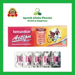 Hemaviton Action 1 Strip 5kapsul - Hemafiton Total Care ImunUp Suplemen Stamina / Hemapiton