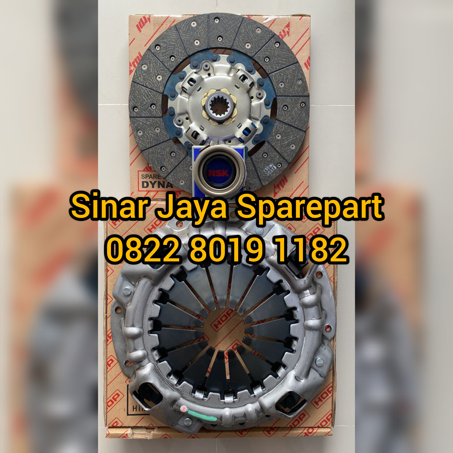 Plat Kopling + Dekrup + Deklahar Toyota Dyna 110ET 110FT 110ST Hino Dutro 110HD 110LD 110SD Harga 1,750,000 rupiah*Gratis Ongkir