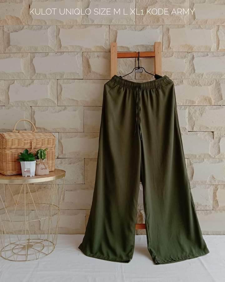 TERLARISS KULOT WANITA UNIQLO||KULOT 