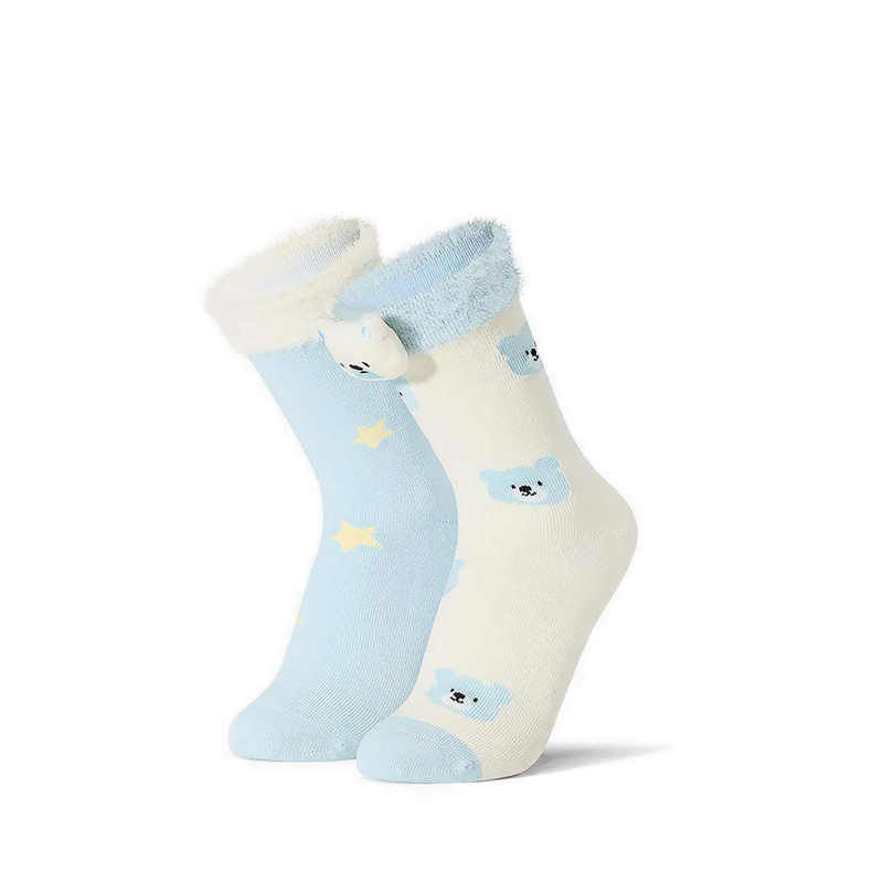 Tất Cổ Cao Skechers Kids Unisex Kids Unisex-Blue