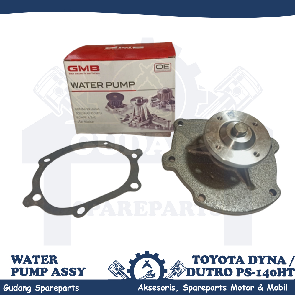 Water pump Assy Toyota Dyna/Dutro PS-140HT gwt130a Harga 1,120,000 rupiah*Gratis Ongkir