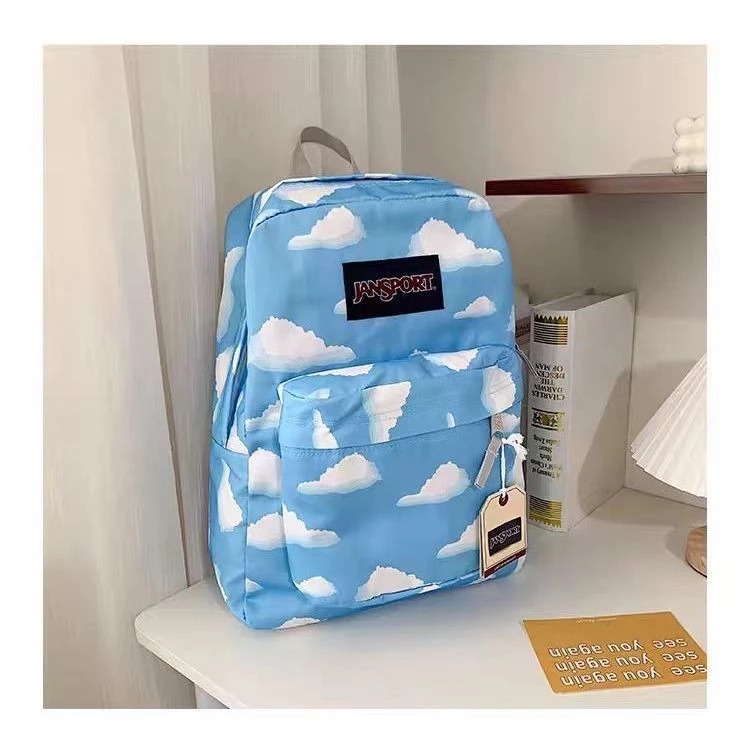 cloud jansport backpack Big Student Its two spacious main compartments provide room for textbooks Iconic JanSport style with added
