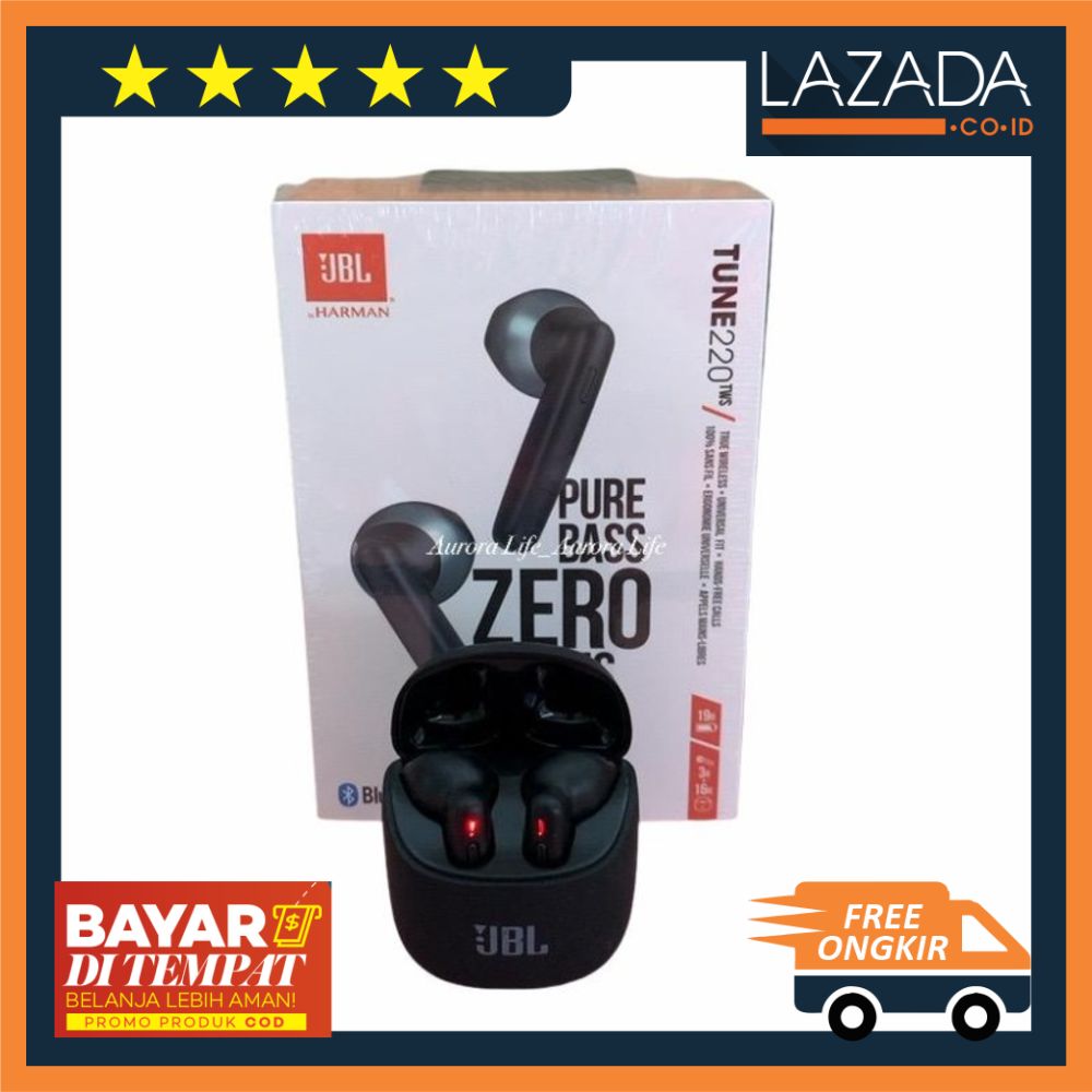 Headset Bluetooth Jbl Tune 220 Tws True 