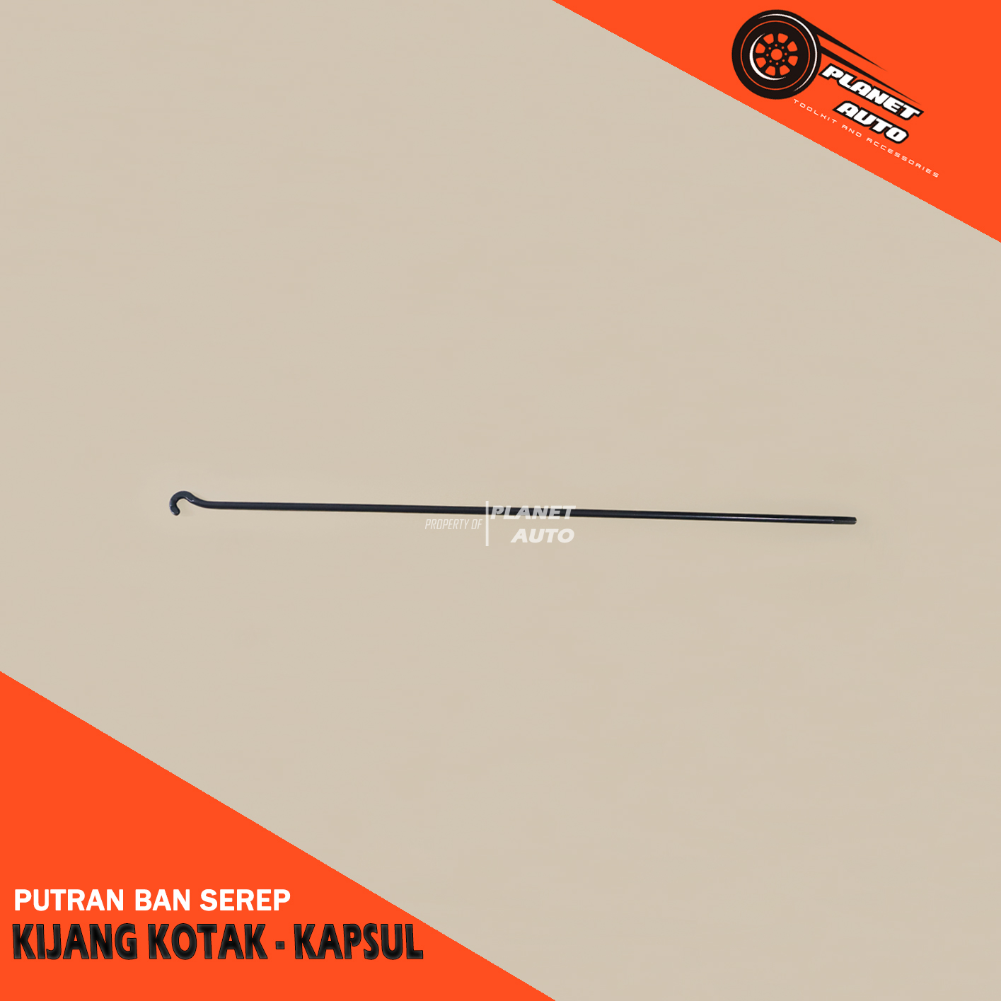 Toyota Kijang Jack & Spare Tire Rotating Handle Box - Capsule Harga 154,999 rupiah*Gratis Ongkir
