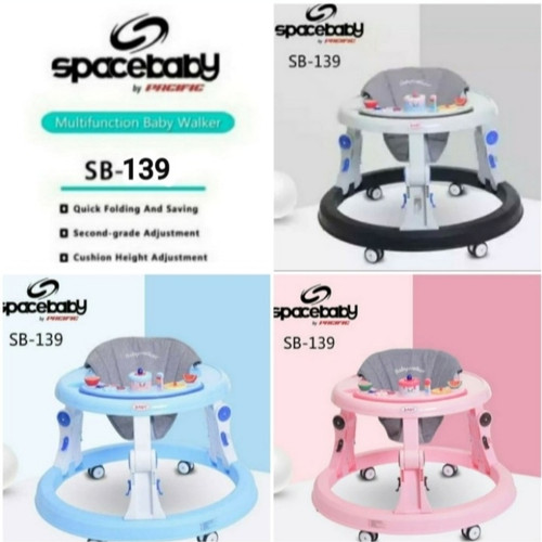 Apolo Baby Baby Walker Space Baby Sb 139 Alat Belajar Jalan Bayi Murah Lazada Indonesia