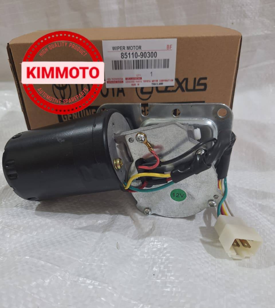 Wiper Motor Toyota Hardtop 2F 12V Dynamo Front Wiper Motor Actuator 85110-90300 Harga 230,000 rupiah*Gratis Ongkir