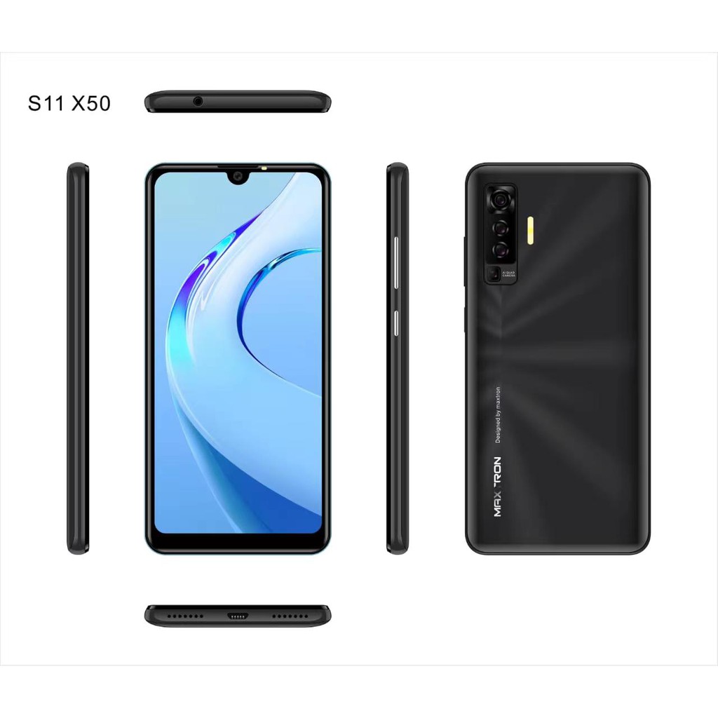 HP Maxtron S11 X50 6.26'' RAM 3GB/16GB 4G Smart Phone Android Garansi Resmi 1 Tahun