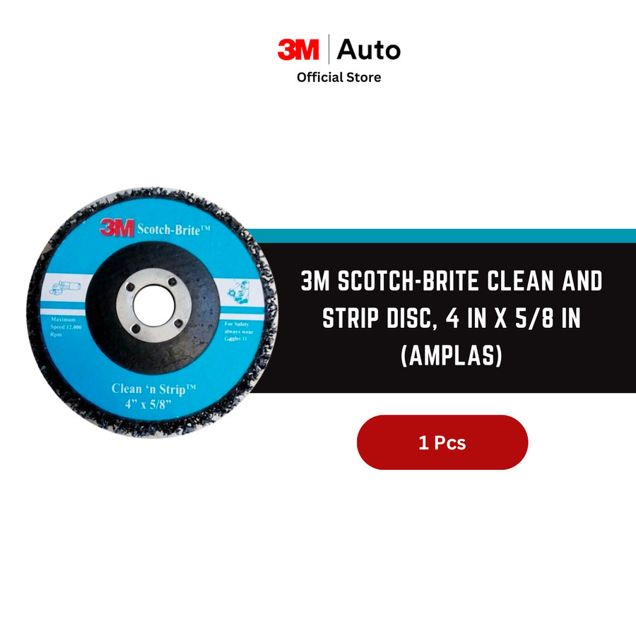 3M Scotch-Brite Clean and Strip Disc, 4 in Amplas Harga 64,800 rupiah*Gratis Ongkir