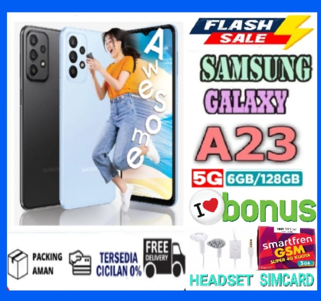Samsung Galaxy A23 5G [8GB/128GB] & Samsung Galaxy A23 4G [6GB/128GB] -fullset Giá 1,700,000 Đồng*Miễn phí vận chuyển
