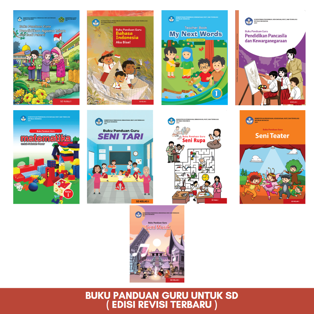 Buku Panduan Guru Kurikulum merdeka Kurikulum Kemerdekaan KELAS 1 SD KEMENDIKBUD Original Penerbit