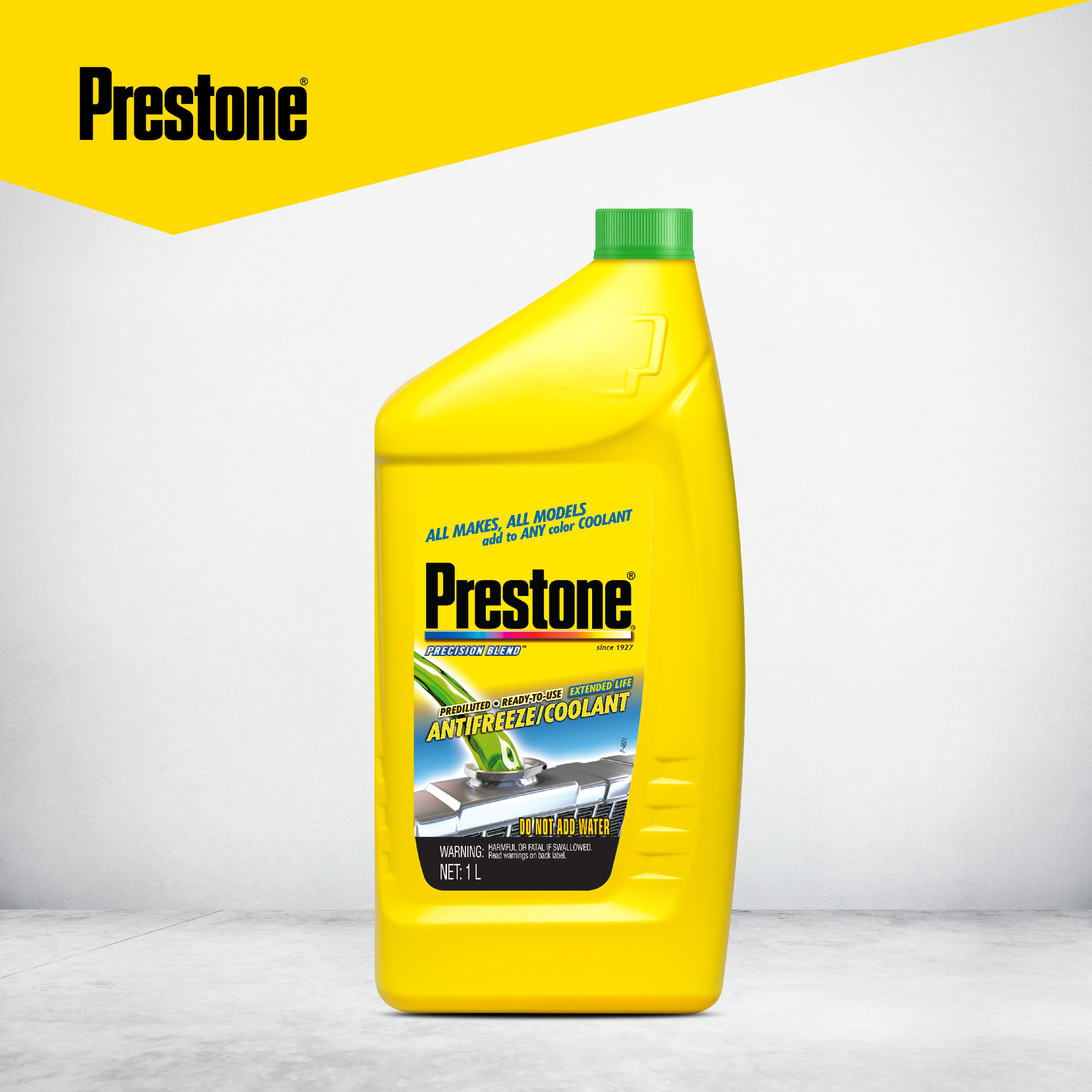 Prestone Ready to Use Coolant (33%) Green 1 L Harga 40,600 rupiah*Gratis Ongkir